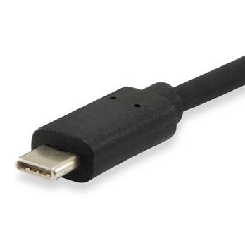 Load image into Gallery viewer, Equip 133467 usb type-c to displayport cable, male male, straight, 1.8 m, black
