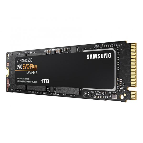Load image into Gallery viewer, Samsung mz-v7s1t0bw 970 evo plus ssd, 1 tb, m.2 nvme, v-nand mlc, 3500 3300 mb s, 6000000 iops
