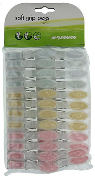 Load image into Gallery viewer, Moerman 1003413 - wasknijpers soft grip 24st | 12 stuks
