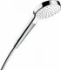 Hansgrohe croma select handdouche ecosmart - 1 straalsoort - wit chroom - diameter douchekop 110 mm