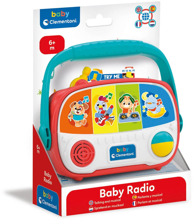 Load image into Gallery viewer, Clementoni baby sprekende en muzikale radio
