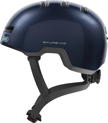Abus skurb kid - fietshelm - kinderen midnight blue m (50 - 55 cm)