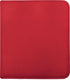 Ultrapro 12-pocket zippered pro-binder red