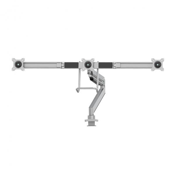 Load image into Gallery viewer, Neomounts neomounts nm-d775dx3silver flat screen desk mount, 17 27 , 6 kg, 100x100 mm, clamp, sil
