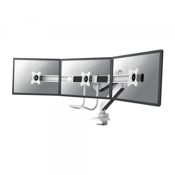 Load image into Gallery viewer, Neomounts neomounts nm-d775dx3white flat screen desk mount, 17-27 , 6 kg, 100x100 mm, clamp, white
