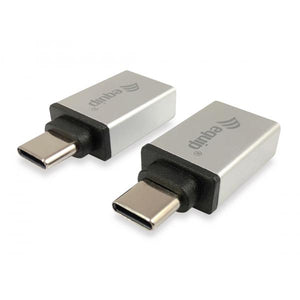 Equip 133473 usb adapter, usb type c -> usb type a, male female, silver
