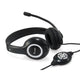 Equip 245301 gaming headset, usb, head-band, binaural, digital, black