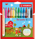 Stabilo trio jumbo - viltstift - set met 12 stuks