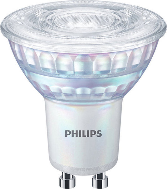 Philips led energiezuinige spot- 35 w - gu10 - dimbaar warmwit licht - 3 stuks - bespaar op energiekosten