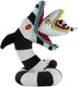 Disney beetlejuice - sandworm knuffel 30cm