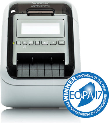 Brother ql-820nwbc labelprinter direct thermisch kleur 300 x 600 dpi bedraad en draadloos dk