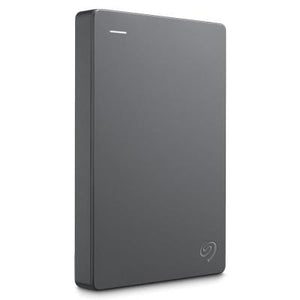 Seagate stjl5000400 basic external 2.5 hdd, 5 tb, usb 3.2 gen 1 (3.1 gen 1) silver