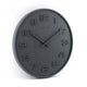 Nextime klok 3096gs wood wood medium, ø35.5 cm, wall, gray