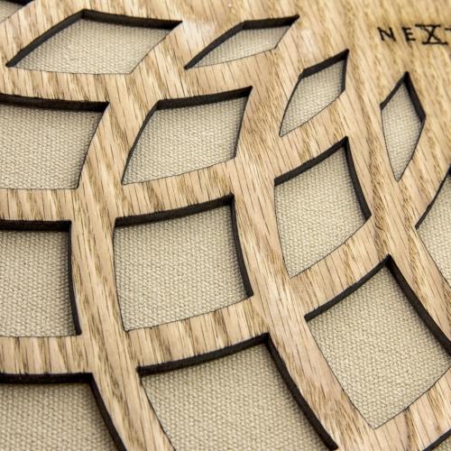 Nextime klok 3150be sun small, ø35 cm, wall, beige