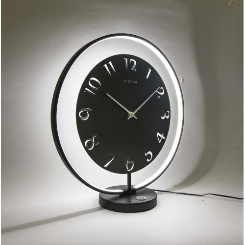 Nextime klok 5188zw ting, 41x40 cm, black