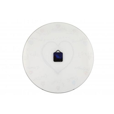 Nextime klok 8030 loving you, ø43 cm, wall, white multi-color
