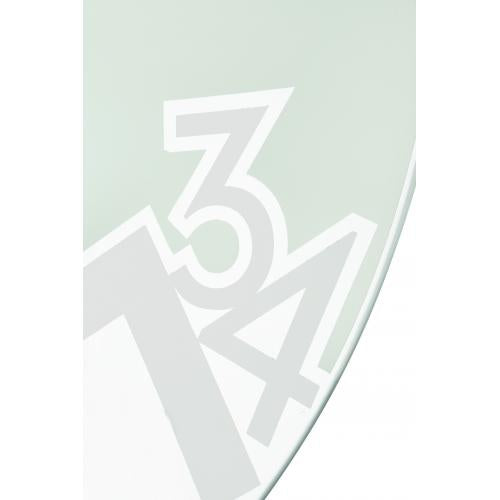 Nextime klok 8115 dropped, ø43 cm, wall, silver