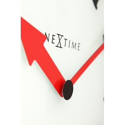 Load image into Gallery viewer, Nextime klok 8151 boy, ø43 cm, wall, white blue black red

