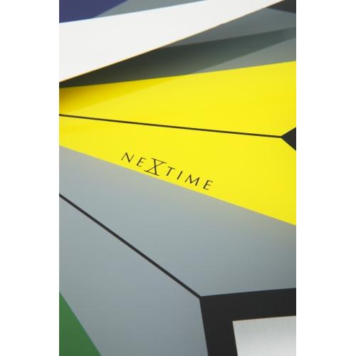 Load image into Gallery viewer, Nextime klok 8163 circus, ø43 cm, wall, black multi-color

