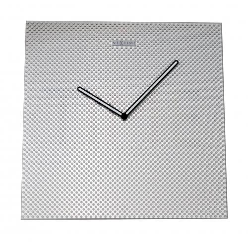 Nextime klok 8165 mistery - time, 43x43 cm, wall, metal