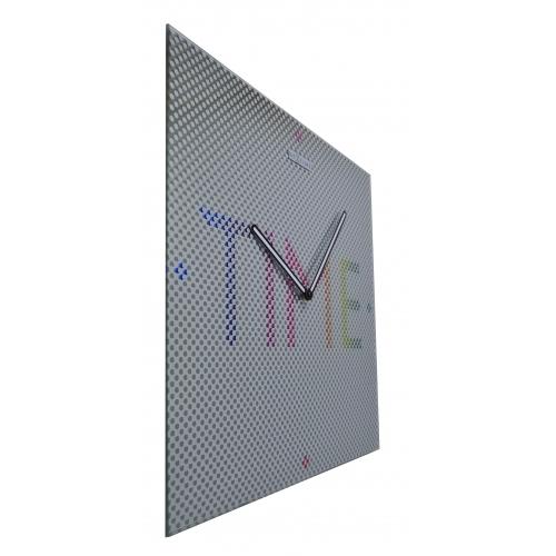 Nextime klok 8165 mistery - time, 43x43 cm, wall, metal