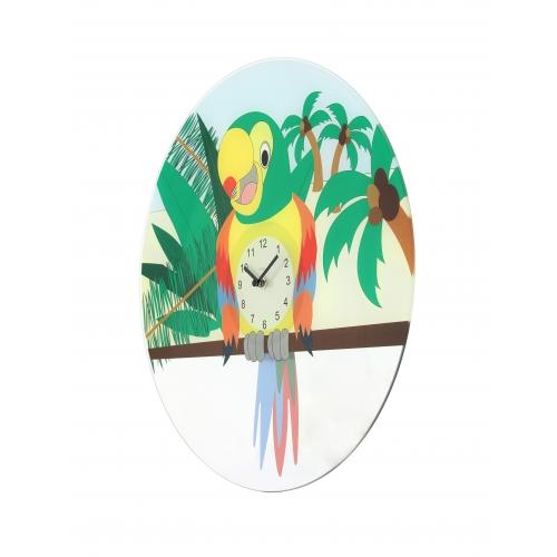 Load image into Gallery viewer, Nextime klok 8168 lorre, ø43 cm, wall, multi-color
