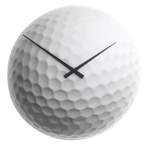 Nextime klok 8806 tiger, ø30 cm, wall, white