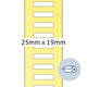 Thermotransfer etiketten herma 4047 wit 5000 etiketten