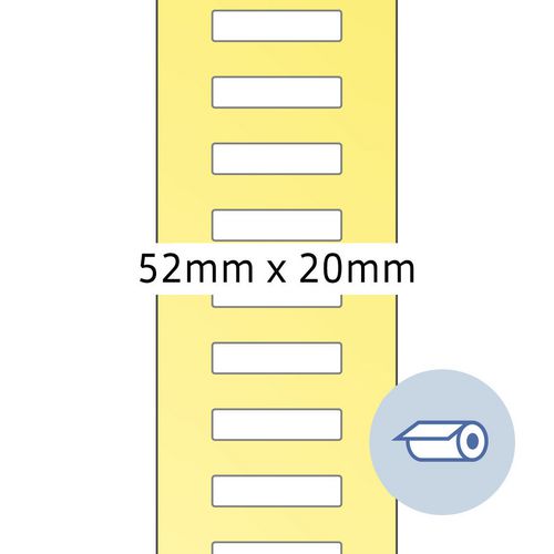 Thermotransfer etiketten herma 4066 wit 5000 etiketten