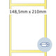 Thermotransfer etiketten herma 5019 wit 750 etiketten