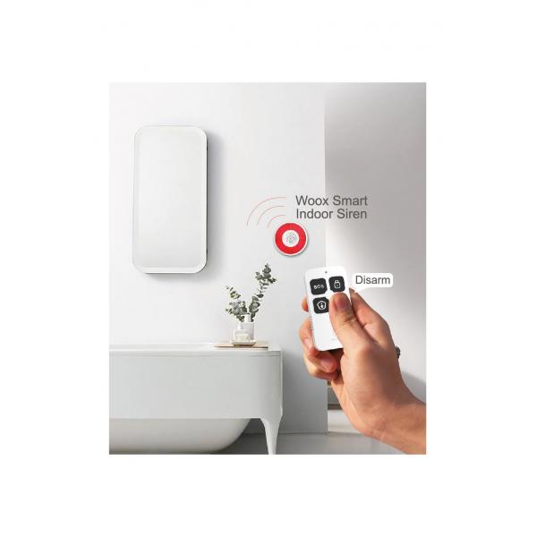 Load image into Gallery viewer, Woox r7054 smart remote control, wifi, zigbee 3.0, google assistant amazon alexa, 30m, white
