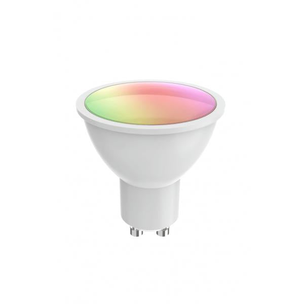 Load image into Gallery viewer, Woox r9076 smart rgb spot, wifi, gu10, cct, google assistant amazon alexa
