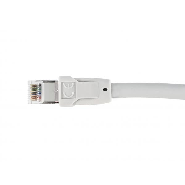 Load image into Gallery viewer, Equip 608012 cat 8.1 s ftp patch cable, 2.0m grey, 3 m, cat8.1, s ftp (s-stp) rj-45, rj-45, grey
