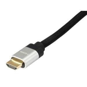 Equip 119383 hdmi cable, hdmi type a, 48 gbit s, audio return channel (arc) black,silver, 5m