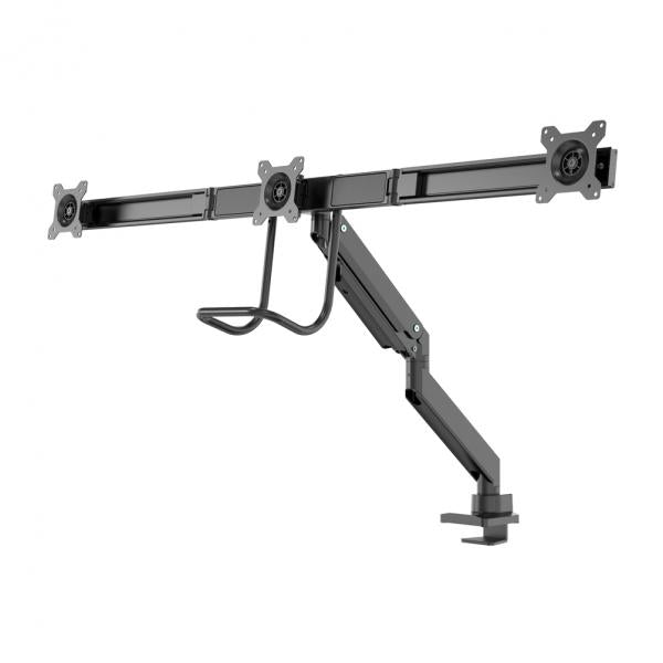 Load image into Gallery viewer, Neomounts nm-d775dx3black flat screen desk mount, 17 -24 , 6 kg, 100x100 mm, clamp bolt,
