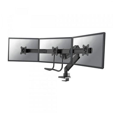 Neomounts nm-d775dx3black flat screen desk mount, 17 -24 , 6 kg, 100x100 mm, clamp bolt,