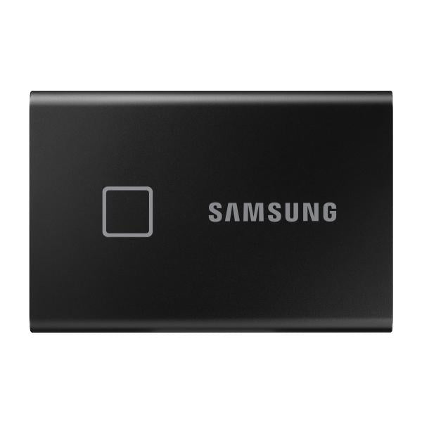Load image into Gallery viewer, Samsung mu-pc2t0k portable ssd, 2000 gb, usb type-c, 3.2 gen 2, 1050 mb s, password protect, black
