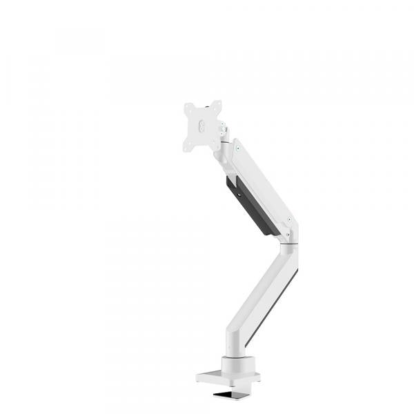 Load image into Gallery viewer, Neomounts nm-d775whiteplus curved screen desk mount, 49 , 18 kg, 100mm, clamp bolt, white
