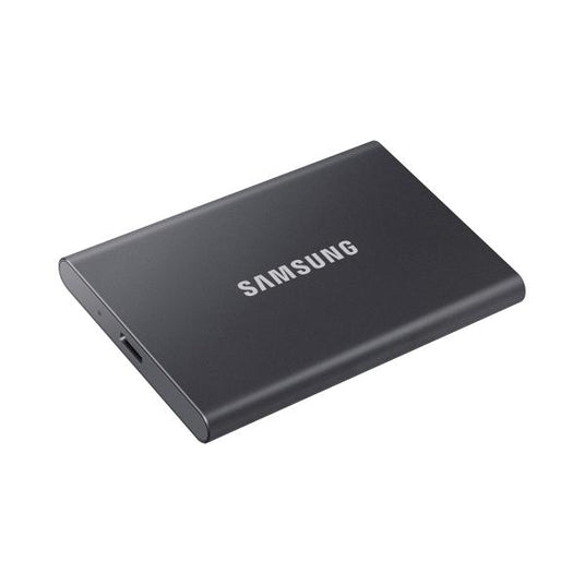 Samsung mu-pc500t ww t7 portable ssd, 500 gb, usb type-c, 3.2 gen 2, 1000 mb s, password, grey