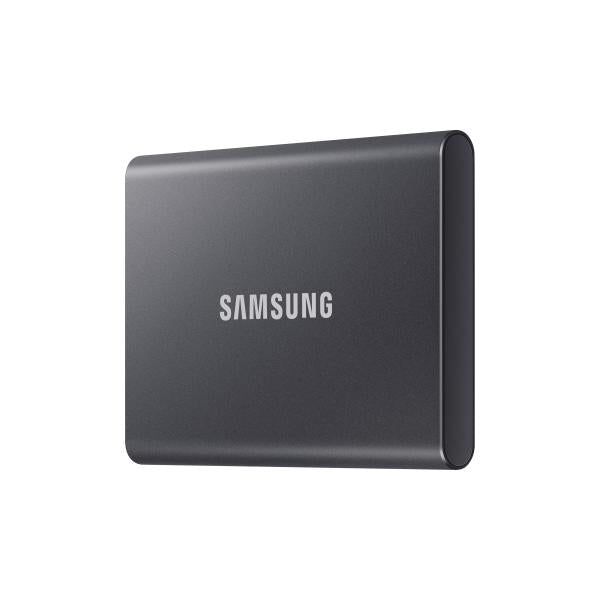 Load image into Gallery viewer, Samsung mu-pc2t0t ww t7 portable ssd, 2000 gb, usb type-c, 3.2 gen 2, 1050 mb s, password, grey
