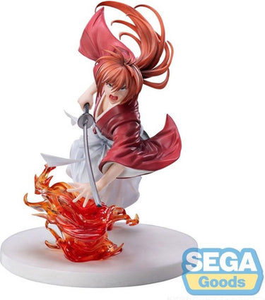Sega rurouni kenshin luminasta pvc statue rurouni kenshin kenshin himura