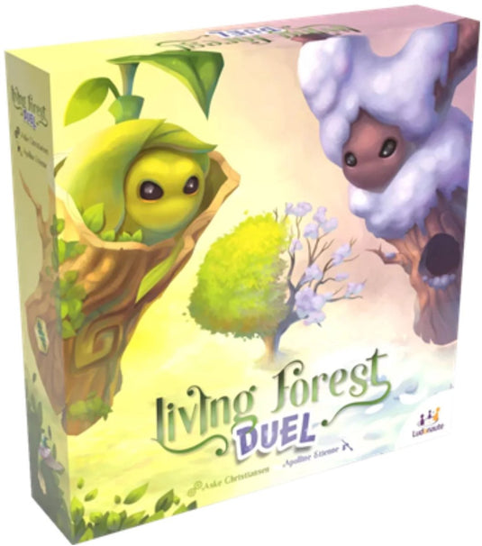 Asmodee bordspel living forest duel strategisch spel voor 2 spelers.