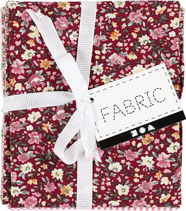 Creativ company patchwork stof roze 45x55cm, 4st.