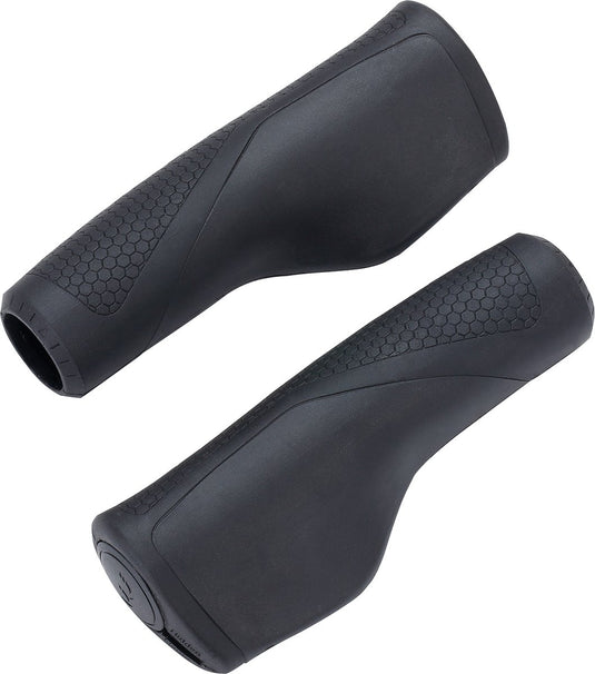 Bbb cycling ergonomische fiets handvatten mamba - fiets handvaten e-bike stadsfiets - 130mm - zwart - bhg-100