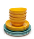 Serax - ottolenghi feast - serviesset - geel azurblauw - 12 stuks