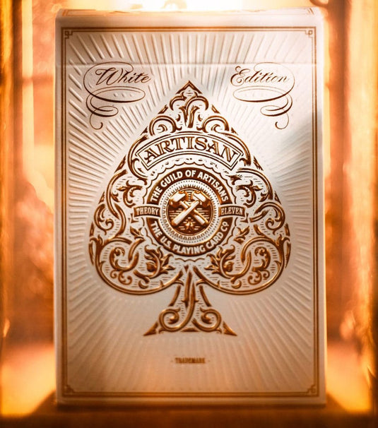 Theory11 artisan playing cards white
