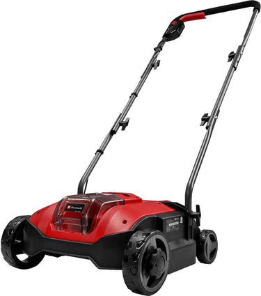Einhell accu verticuteerder gc-sc 18 28 li solo - power x-change - 18 v li-ion - werkbreedte: 28 cm - 12 messen - excl. accu en lader