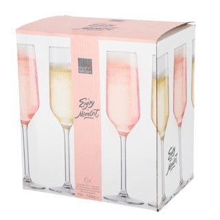 Royal leerdam champagneglas moment set 6 21 cl