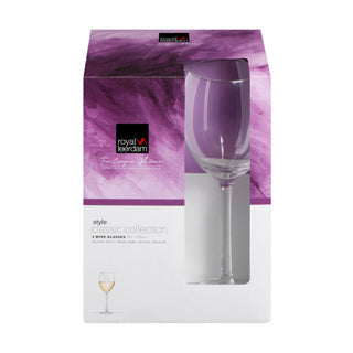 Load image into Gallery viewer, Royal leerdam wijnglas style set 4 33 cl
