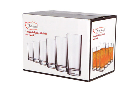 Load image into Gallery viewer, Daily home longdrinkglas set van 6 | 8 stuks
